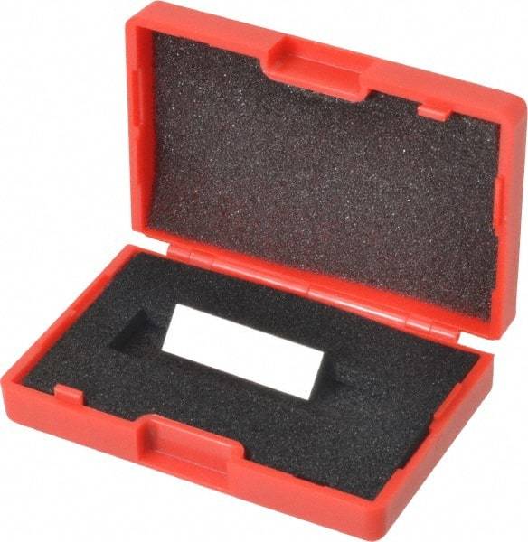 SPI - 0.105" Rectangular Steel Gage Block - Accuracy Grade 0, Includes NIST Traceability Certification - Best Tool & Supply