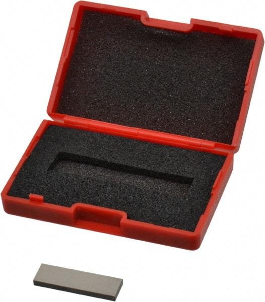 SPI - 0.107" Rectangular Steel Gage Block - Accuracy Grade 0, Includes NIST Traceability Certification - Best Tool & Supply