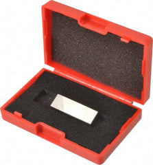 SPI - 0.116" Rectangular Steel Gage Block - Accuracy Grade 0, Includes NIST Traceability Certification - Best Tool & Supply