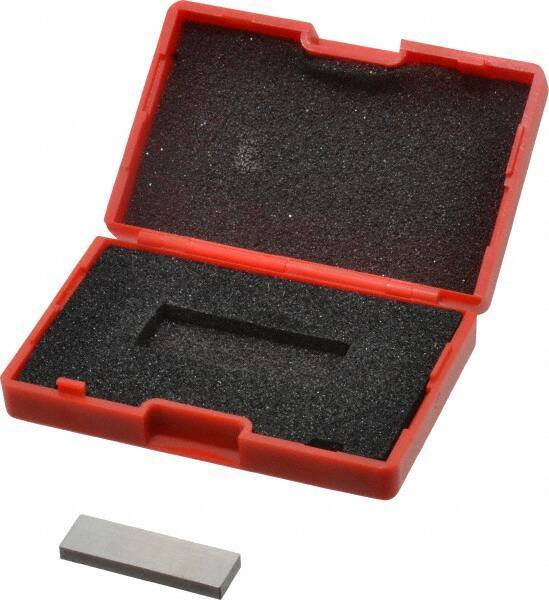 SPI - 0.119" Rectangular Steel Gage Block - Accuracy Grade 0, Includes NIST Traceability Certification - Best Tool & Supply