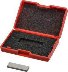 SPI - 0.121" Rectangular Steel Gage Block - Accuracy Grade 0, Includes NIST Traceability Certification - Best Tool & Supply