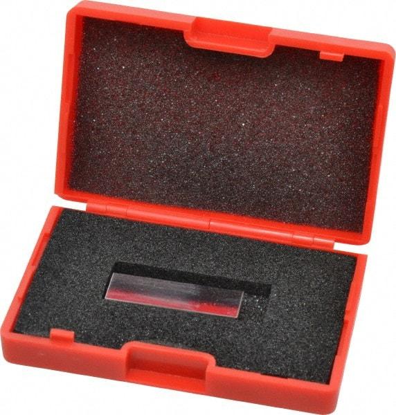 SPI - 0.13" Rectangular Steel Gage Block - Accuracy Grade 0, Includes NIST Traceability Certification - Best Tool & Supply