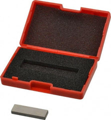 SPI - 0.136" Rectangular Steel Gage Block - Accuracy Grade 0, Includes NIST Traceability Certification - Best Tool & Supply