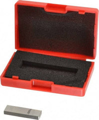 SPI - 0.142" Rectangular Steel Gage Block - Accuracy Grade 0, Includes NIST Traceability Certification - Best Tool & Supply