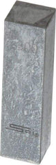 SPI - 0.3" Rectangular Steel Gage Block - Accuracy Grade 0, Includes NIST Traceability Certification - Best Tool & Supply