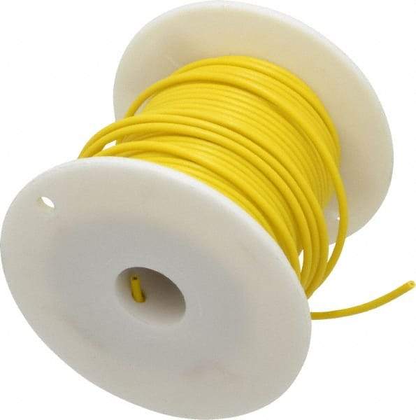 Southwire - 18 Gauge Automotive Primary Wire - 100' Long, Yellow - Best Tool & Supply