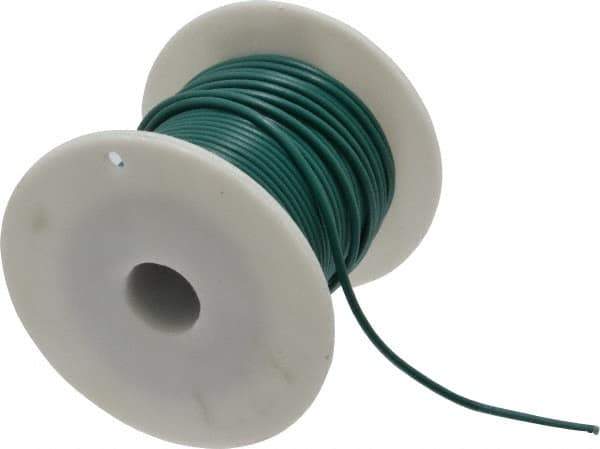 Southwire - 18 Gauge Automotive Primary Wire - 100' Long, Green - Best Tool & Supply