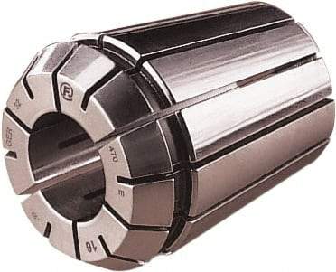 Seco - 1/4" ER25 Collet - 0.0006" TIR, 1.338" OAL, 1.023" Overall Diam - Exact Industrial Supply