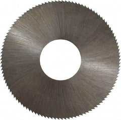 Value Collection - 1-1/2" Diam x 0.016" Blade Thickness, 1/2" Arbor Hole Diam, 110 Teeth, High Speed Steel, Jeweler's Saw - Uncoated, Keyway - Best Tool & Supply