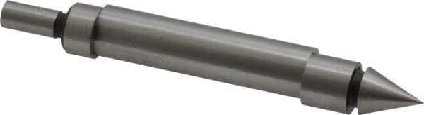 SPI - 0.2" Head Diam, 3/8" Shank, Double End, Mechanical Edge and Center Finder - Accurate to 0.0002", Conical and Cylindrical Contact - Best Tool & Supply