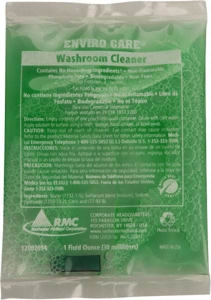 Rochester Midland Corporation - 1 oz Packet Liquid Bathroom Cleaner - Unscented Scent, General Purpose Cleaner - Best Tool & Supply