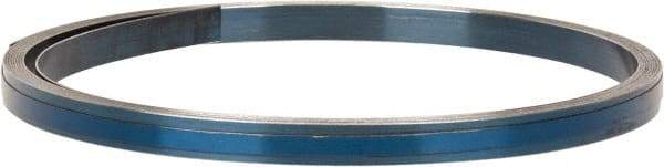 Value Collection - 0.025 Inch Thick x 5/16 Inch Wide x 34 Ft. Long, Spring Steel Coil - 1095 Blue Tempered Steel - Best Tool & Supply