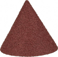 Superior Abrasives - 1-1/2" Diam 60 Grit 60° Included Angle Cone Center Lap - Aluminum Oxide, Medium Grade, Lock Nut Mount - Best Tool & Supply