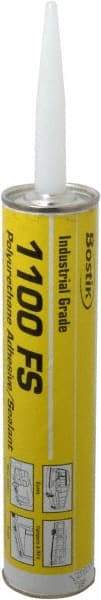 Bostik - 10.3 oz Cartridge Gray Urethane Joint Sealant - 180°F Max Operating Temp, Series 110FS - Best Tool & Supply