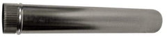 Made in USA - 3" ID, Galvanized Round Pipe - 24" Long, 26 Gage - Best Tool & Supply