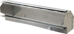 Made in USA - 2-1/4" ID Galvanized Duct Shortway 90° Stack El - 12" Long, Standard Gage, 35 Piece - Best Tool & Supply