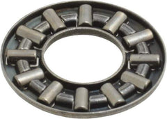 INA Bearing - 3/8" Inside x 13/16" Outside Diam, 0.078" Thick, Steel Needle Cage Thrust Bearing - Best Tool & Supply