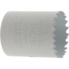 Value Collection - 1-5/8" Diam, 1-1/2" Cutting Depth, Hole Saw - Bi-Metal Saw, Toothed Edge - Best Tool & Supply