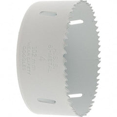 Value Collection - 4" Diam, 1-1/2" Cutting Depth, Hole Saw - Bi-Metal Saw, Toothed Edge - Best Tool & Supply