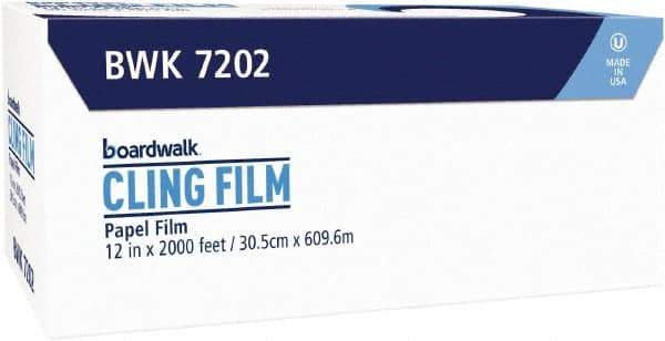 Boardwalk - PVC Food Wrap Film, 12" x 2,000' Roll - Use with Food Protection - Best Tool & Supply