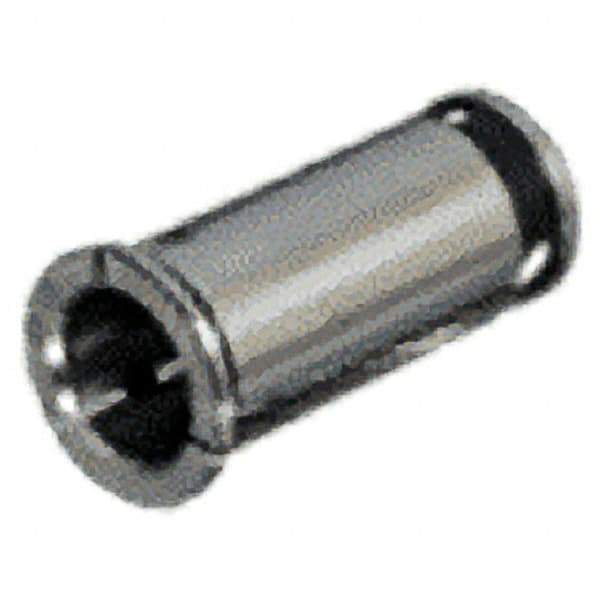 Iscar - 5/16" ID x 1-1/4" OD, Sealed Hydraulic Chuck Sleeve - Steel, 2-7/16" Length Under Head - Exact Industrial Supply