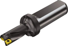 Sandvik Coromant - 2.385" Max Drill Depth, 2xD, 1-1/8" Diam, Indexable Insert Drill - 2 Inserts, 1-1/4" Shank Diam, Straight Shank - Best Tool & Supply