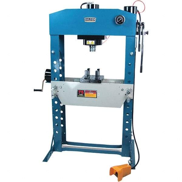 Baileigh - 75 Ton Pneumatic Shop Press - Best Tool & Supply