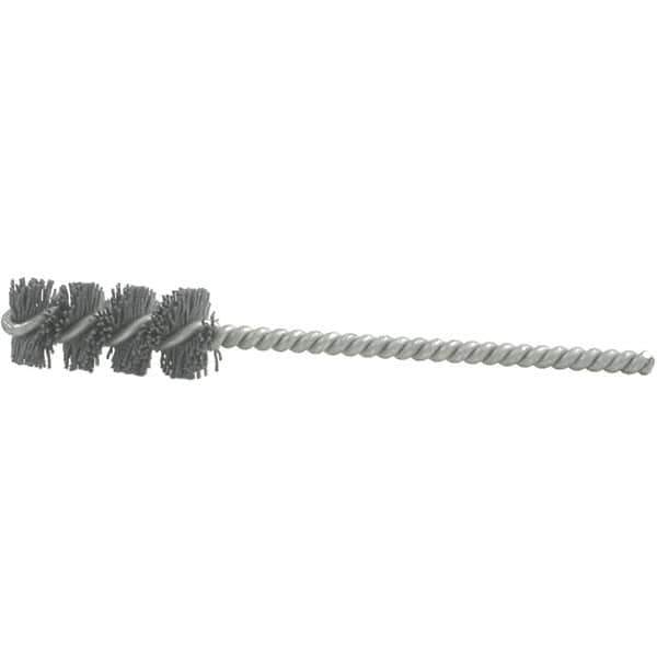 Brush Research Mfg. - 3/8" Bore Diam, 80 Grit, Aluminum Oxide Flexible Hone - Coarse, 1-1/4" OAL - Best Tool & Supply