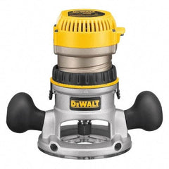 DeWALT - 24,500 RPM, 1.75 HP, 11 Amp, Fixed Base Electric Router - 1/4 and 1/2 Inch Collet - Best Tool & Supply