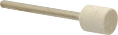 Divine Brothers - 3/8" Diam 1/8" Shank Diam Hard Density Cylinder Shaped Mounted Bob - Best Tool & Supply