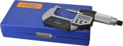 Value Collection - 1 Inch, Friction, Electronic Point Micrometer - 30° Point Angle - Best Tool & Supply