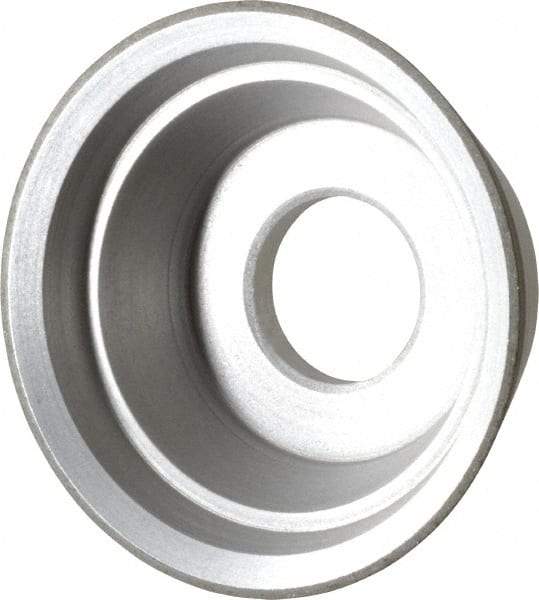 Made in USA - 3-3/4" Diam, 1-1/4" Hole Size, 1-1/2" Overall Thickness, 150 Grit, Type 11 Tool & Cutter Grinding Wheel - Very Fine Grade, Diamond - Best Tool & Supply