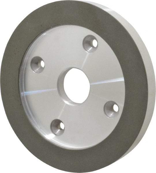 Made in USA - 6" Diam, 1-1/4" Hole Size, 3/4" Overall Thickness, 150 Grit, Type 6 Tool & Cutter Grinding Wheel - Very Fine Grade, Diamond - Best Tool & Supply