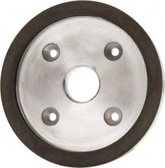 Made in USA - 6" Diam, 1-1/4" Hole Size, 3/4" Overall Thickness, 220 Grit, Type 6 Tool & Cutter Grinding Wheel - Very Fine Grade, Diamond - Best Tool & Supply