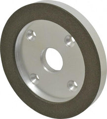 Made in USA - 6" Diam, 1-1/4" Hole Size, 3/4" Overall Thickness, 100 Grit, Type 6 Tool & Cutter Grinding Wheel - Fine Grade, Diamond - Best Tool & Supply