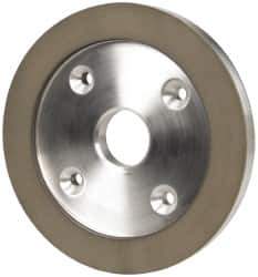 Made in USA - 6" Diam, 1-1/4" Hole Size, 3/4" Overall Thickness, 150 Grit, Type 6 Tool & Cutter Grinding Wheel - Very Fine Grade, Diamond - Best Tool & Supply