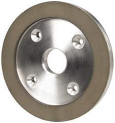 Made in USA - 6" Diam, 1-1/4" Hole Size, 3/4" Overall Thickness, 150 Grit, Type 6 Tool & Cutter Grinding Wheel - Very Fine Grade, Diamond - Best Tool & Supply