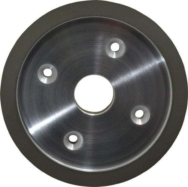 Made in USA - 6" Diam, 1-1/4" Hole Size, 3/4" Overall Thickness, 150 Grit, Type 6 Tool & Cutter Grinding Wheel - Very Fine Grade, Diamond - Best Tool & Supply