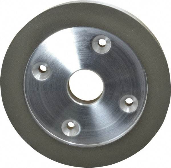 Made in USA - 6" Diam, 1-1/4" Hole Size, 3/4" Overall Thickness, 100 Grit, Type 6 Tool & Cutter Grinding Wheel - Fine Grade, Diamond - Best Tool & Supply