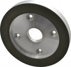 Made in USA - 6" Diam, 1-1/4" Hole Size, 3/4" Overall Thickness, 150 Grit, Type 6 Tool & Cutter Grinding Wheel - Very Fine Grade, Diamond - Best Tool & Supply