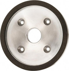 Made in USA - 6" Diam, 1-1/4" Hole Size, 3/4" Overall Thickness, 150 Grit, Type 6 Tool & Cutter Grinding Wheel - Very Fine Grade, Diamond - Best Tool & Supply