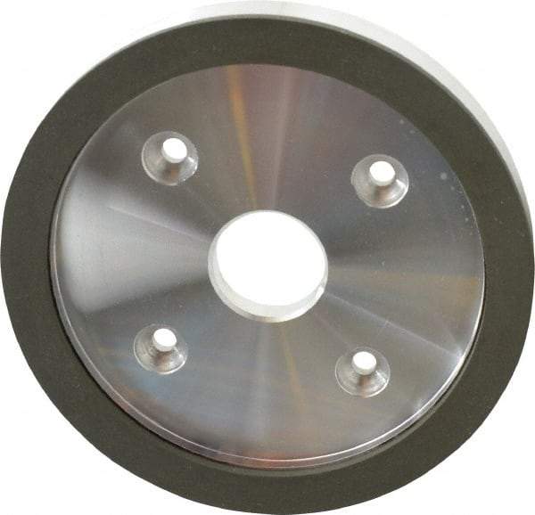 Made in USA - 6" Diam, 1-1/4" Hole Size, 3/4" Overall Thickness, 150 Grit, Type 6 Tool & Cutter Grinding Wheel - Very Fine Grade, Diamond - Best Tool & Supply