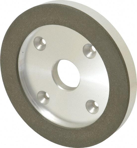 Made in USA - 6" Diam, 1-1/4" Hole Size, 3/4" Overall Thickness, 100 Grit, Type 6 Tool & Cutter Grinding Wheel - Fine Grade, Diamond - Best Tool & Supply