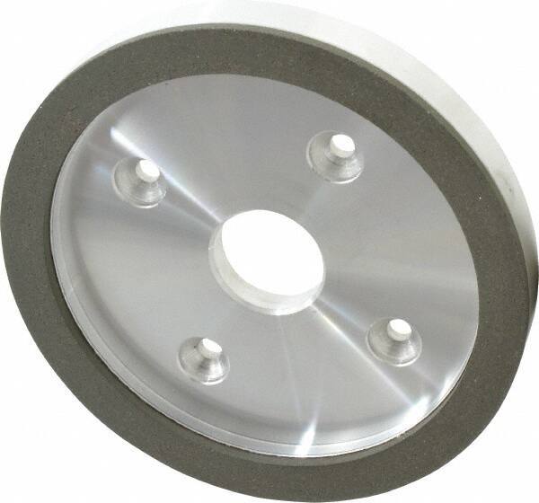 Made in USA - 6" Diam, 1-1/4" Hole Size, 3/4" Overall Thickness, 100 Grit, Type 6 Tool & Cutter Grinding Wheel - Fine Grade, Diamond - Best Tool & Supply