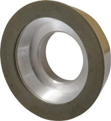 Made in USA - 3" Diam, 1-1/4" Hole Size, 7/8" Overall Thickness, 200 Grit, Type 11 Tool & Cutter Grinding Wheel - Very Fine Grade, Diamond - Best Tool & Supply