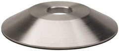 Made in USA - 6" Diam, 1-1/4" Hole Size, 1" Overall Thickness, 100 Grit, Type 12 Tool & Cutter Grinding Wheel - Fine Grade, Diamond - Best Tool & Supply