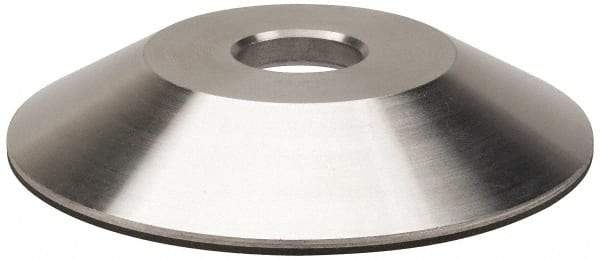 Made in USA - 6" Diam, 1-1/4" Hole Size, 1" Overall Thickness, 150 Grit, Type 12 Tool & Cutter Grinding Wheel - Very Fine Grade, Diamond - Best Tool & Supply