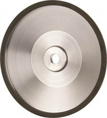 Made in USA - 6" Diam, 1-1/4" Hole Size, 1" Overall Thickness, 150 Grit, Type 12 Tool & Cutter Grinding Wheel - Very Fine Grade, Diamond - Best Tool & Supply