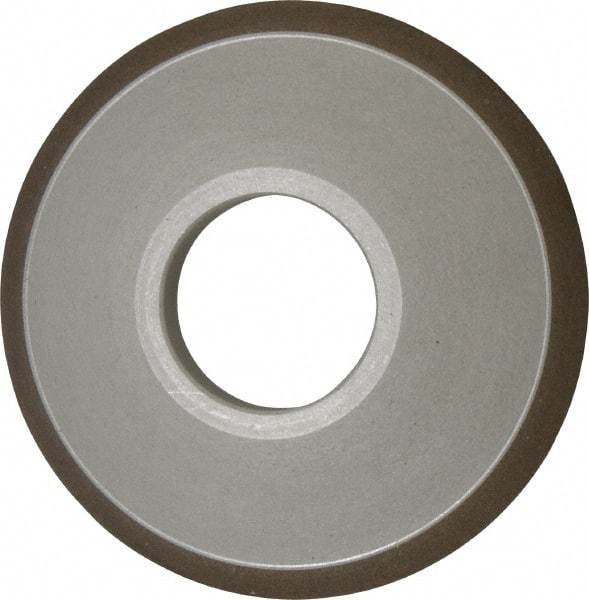 Made in USA - 3-1/2" Diam, 1-1/4" Hole Size, 3/4" Overall Thickness, 150 Grit, Type 15 Tool & Cutter Grinding Wheel - Very Fine Grade, Diamond - Best Tool & Supply