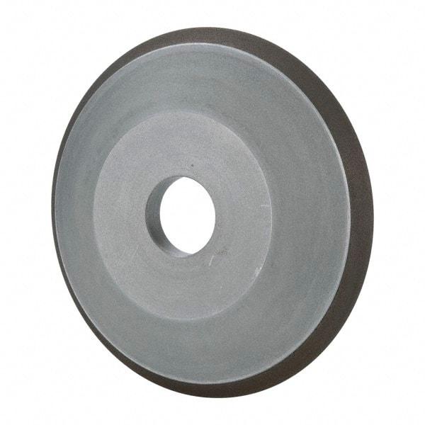 Made in USA - 6" Diam, 1-1/4" Hole Size, 3/4" Overall Thickness, 150 Grit, Type 15 Tool & Cutter Grinding Wheel - Very Fine Grade, Diamond - Best Tool & Supply